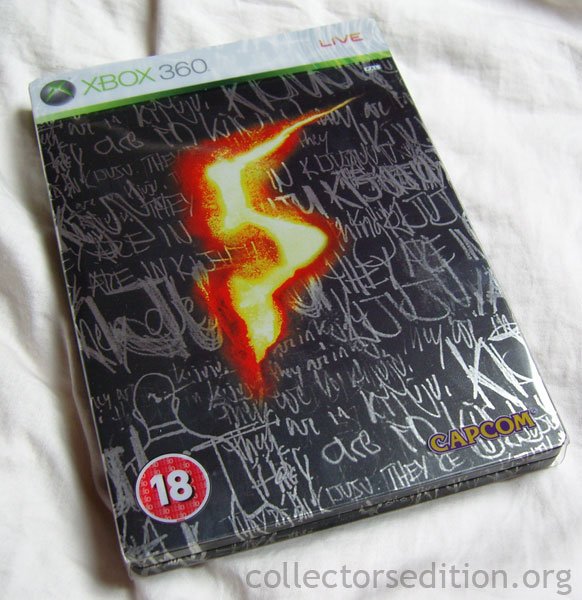 Jeu resident evil 5 collector