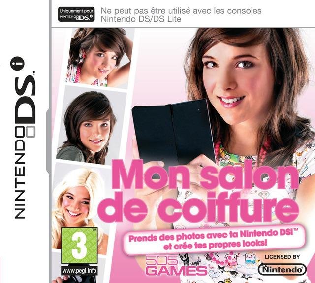 Jeu mon salon de coiffure