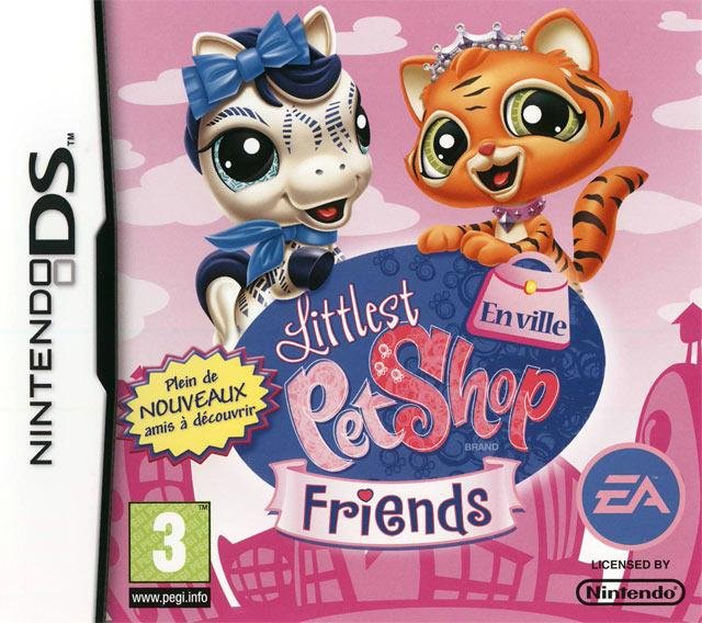 Jeu littlest pet shop friends : en ville
