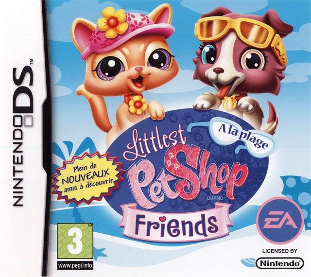 Jeu littlest pet shop friends : a la plage