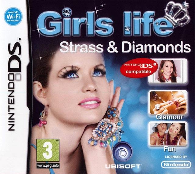 Jeu girls life : strass and diamonds