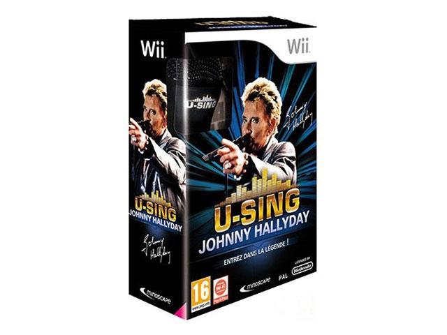 Jeu u-sing johnny hallyday + 1 micro
