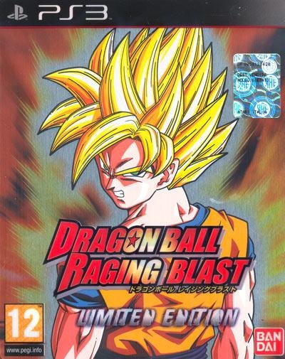 Jeu dragon ball raging blast edition limitee