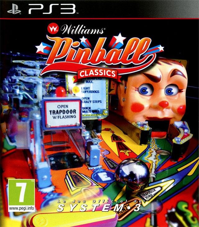 Jeu williams pinball classics