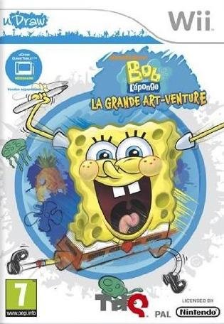Jeu bob l'eponge : la grande art-venture