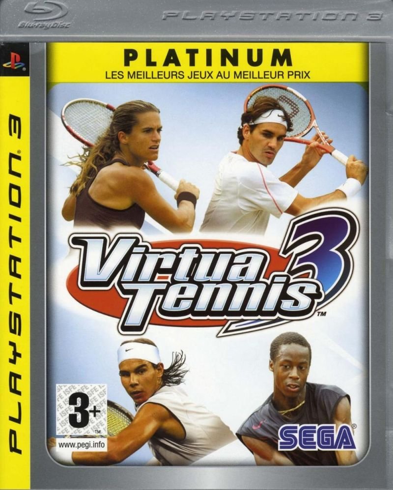 Jeu virtua tennis 3 platinum