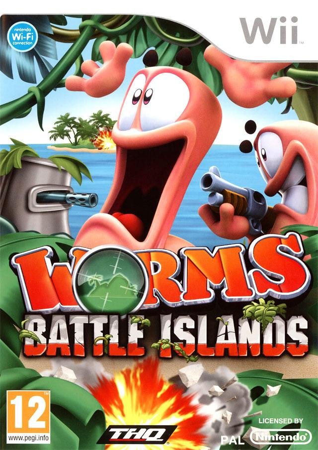 Jeu worms : battle islands