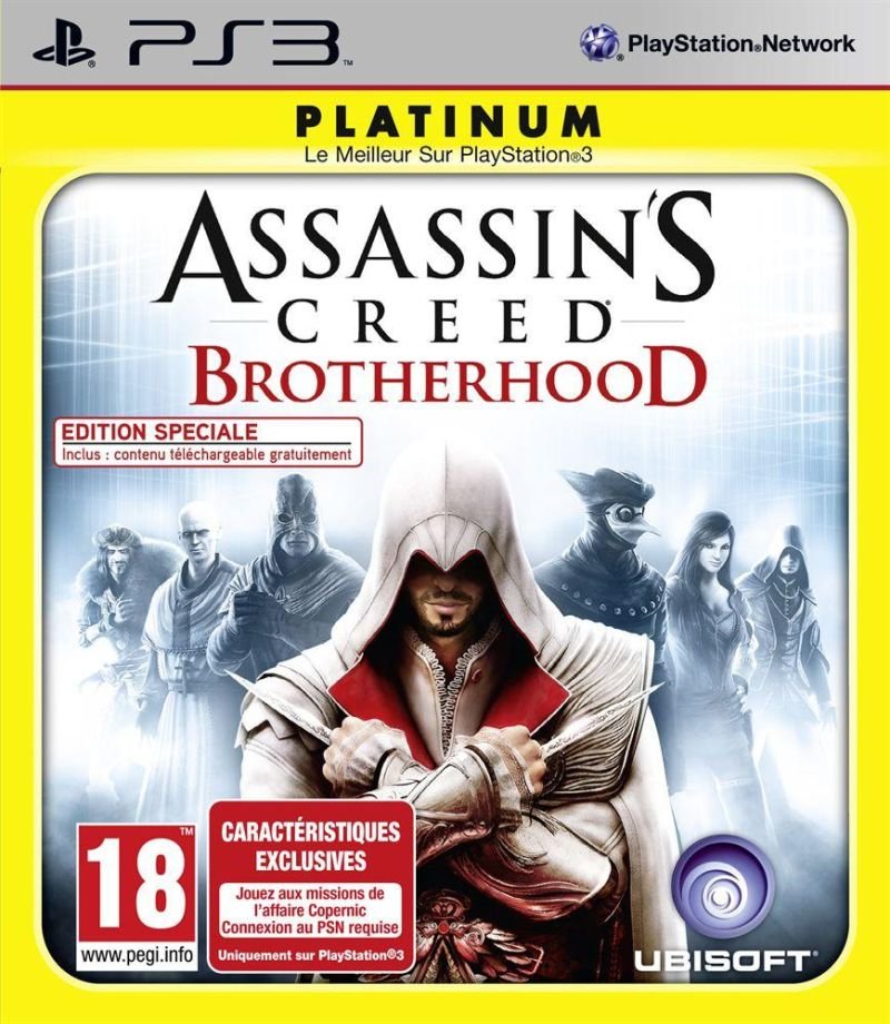 Jeu assassin's creed : brotherhood platinum