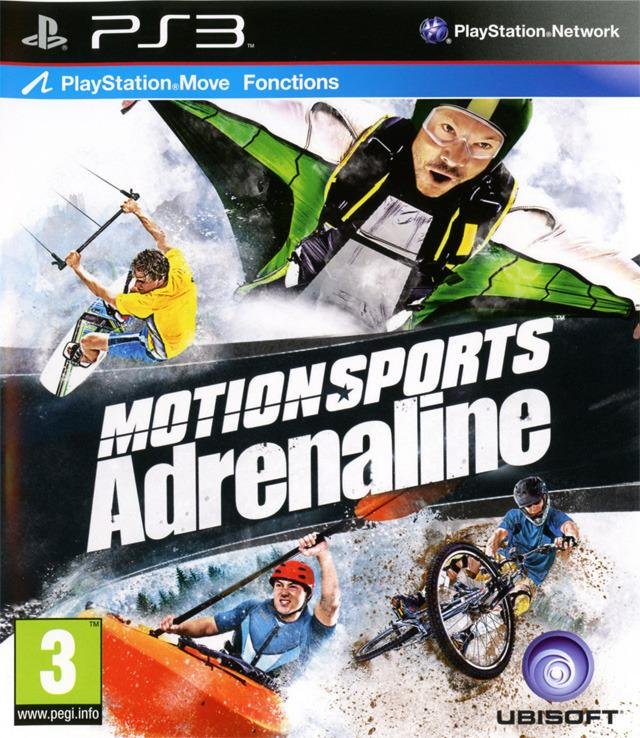 Jeu motionsports adrenaline