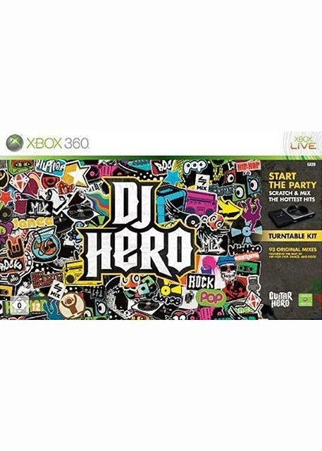 Jeu dj hero avec platine