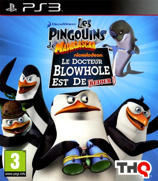 Jeu les pingouins de madagascar : le docteur blowhole est de retour