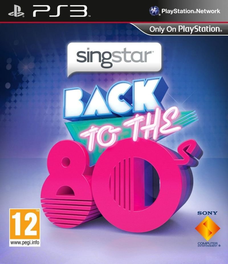 Jeu singstar back to the 80s