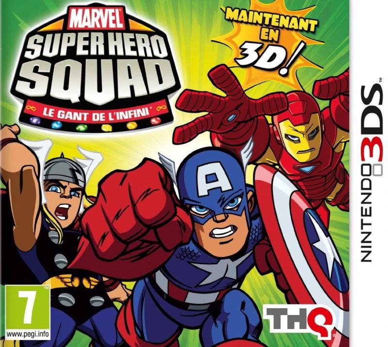 Jeu marvel super hero squad : le gant de l'infini