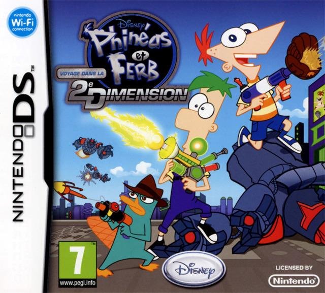 Jeu phineas et ferb : voyage dans la deuxieme dimension