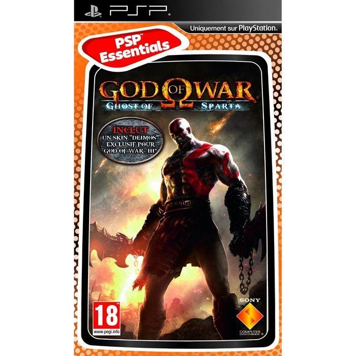 Jeu god of war : ghost of sparta essential