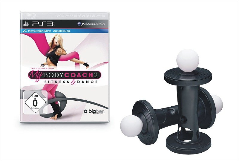 Jeu my body coach 2 + 2 halteres