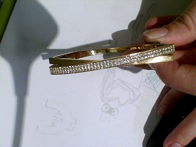 Bracelet plaque or