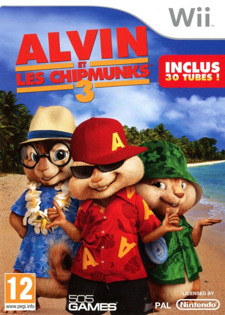 Jeu alvin et les chipmunks 3