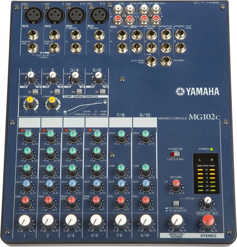 Table de mixage mg102c