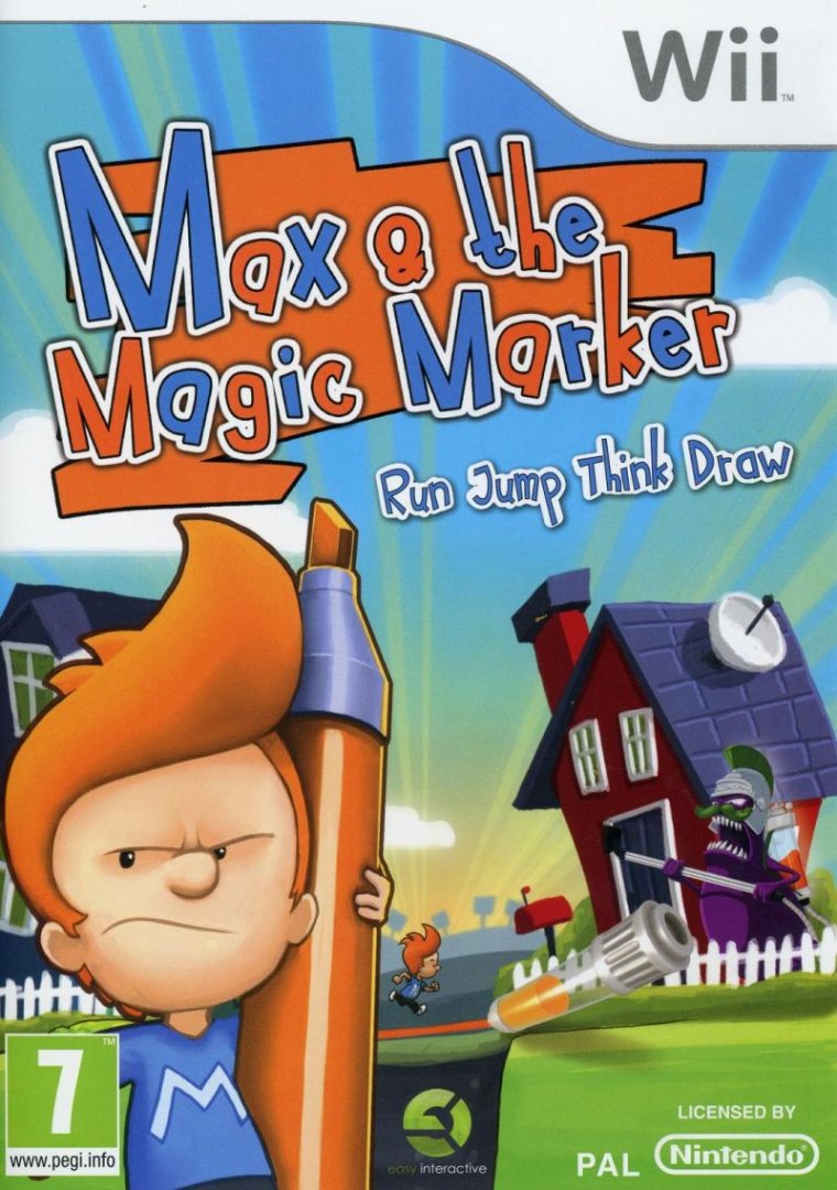 Jeu max & the magic marker