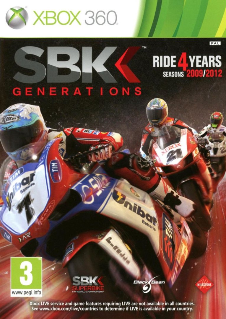 Jeu sbk generations