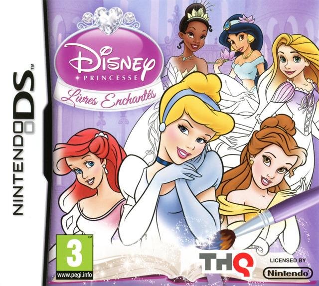 Jeu disney princesse livres enchantes