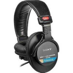 Casque filaire type jack mdr 7506