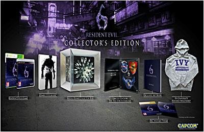 Jeu resident evil 6 edition collector