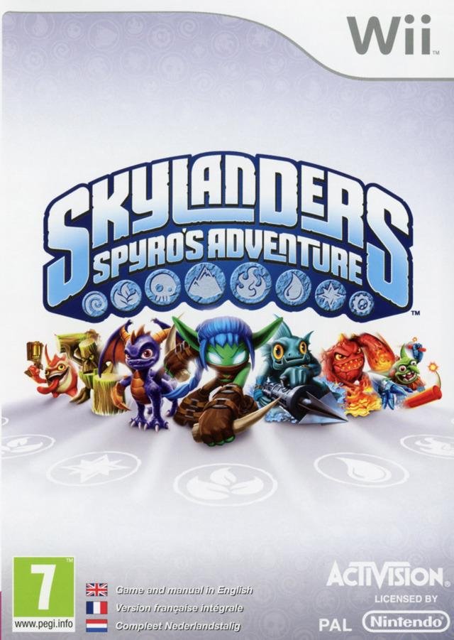 Jeu skylanders : spyro's adventure starter pack
