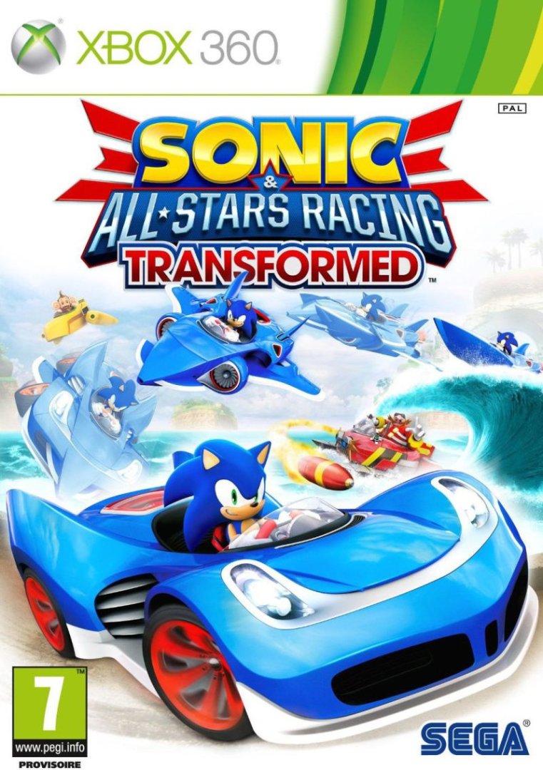 Jeu sonic & all stars racing transformed