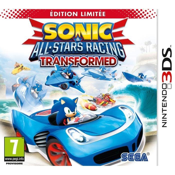 Jeu sonic & all stars racing transformed edition limitee