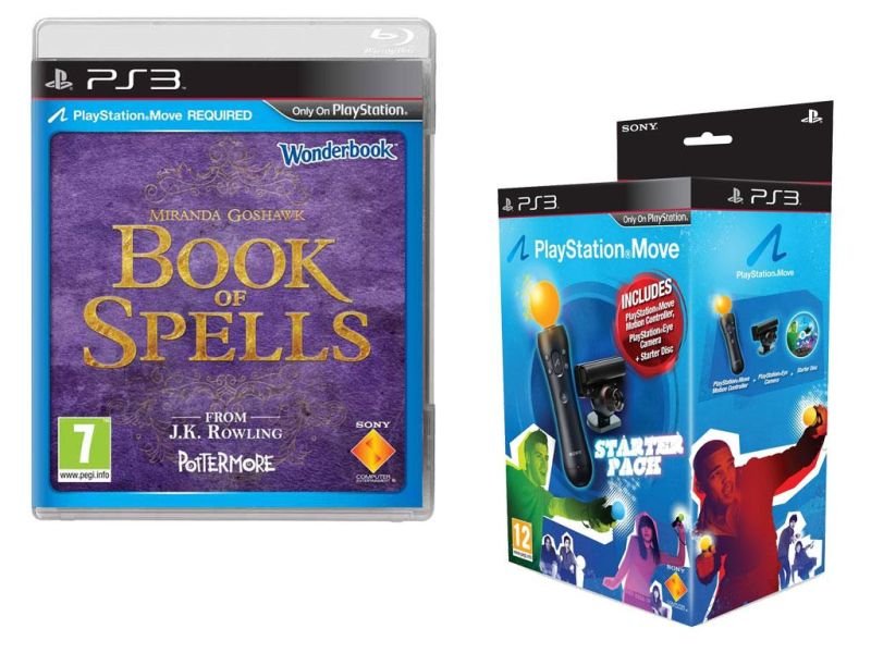 Jeu wonderbook : book of spells + move pack