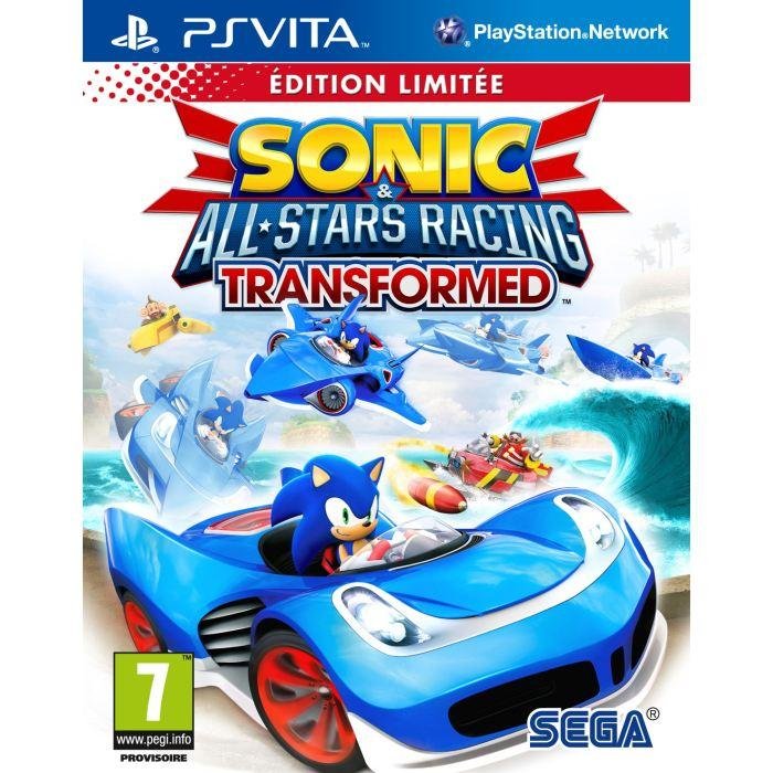 Jeu sonic & all stars racing transformed edition limitee