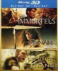 Conan 3d + les immortels 3d + le choc des titans 3d