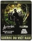 Guerre du vietnam - coffret 4 films : apocalypse now + platoon + full metal jacket + voyage au b
