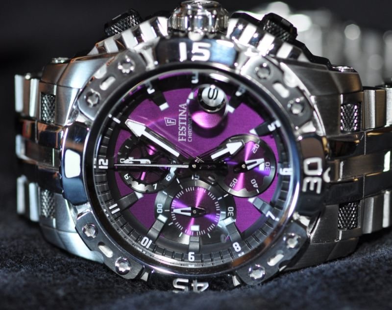 Montre a quartz chrono bike f16542
