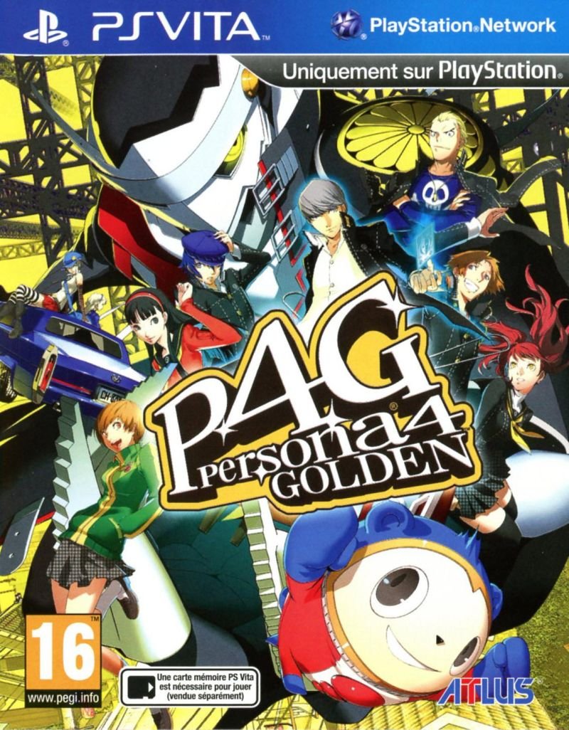 Jeu persona 4 : the golden