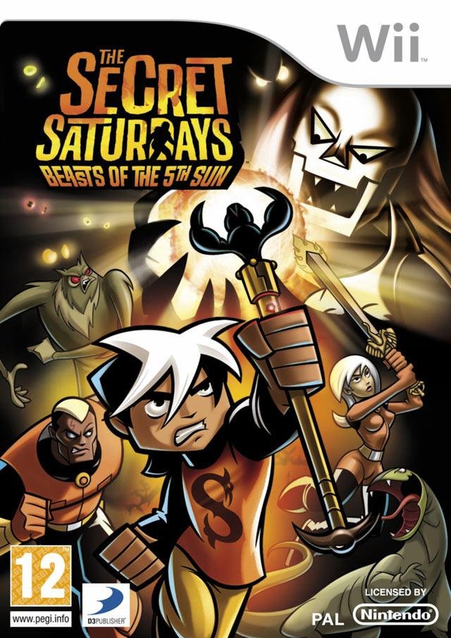Jeu the secret saturdays : beasts of the 5th sun