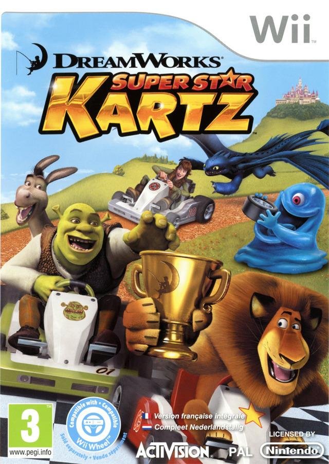 Jeu dreamworks super star kartz