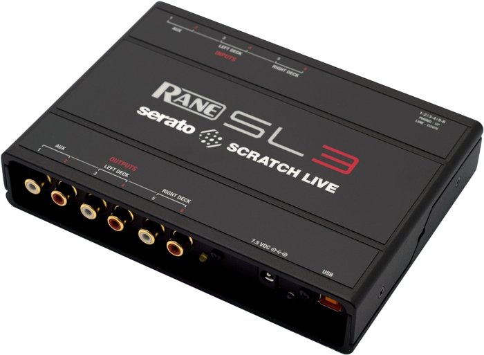 Interface audio scratch live sl3