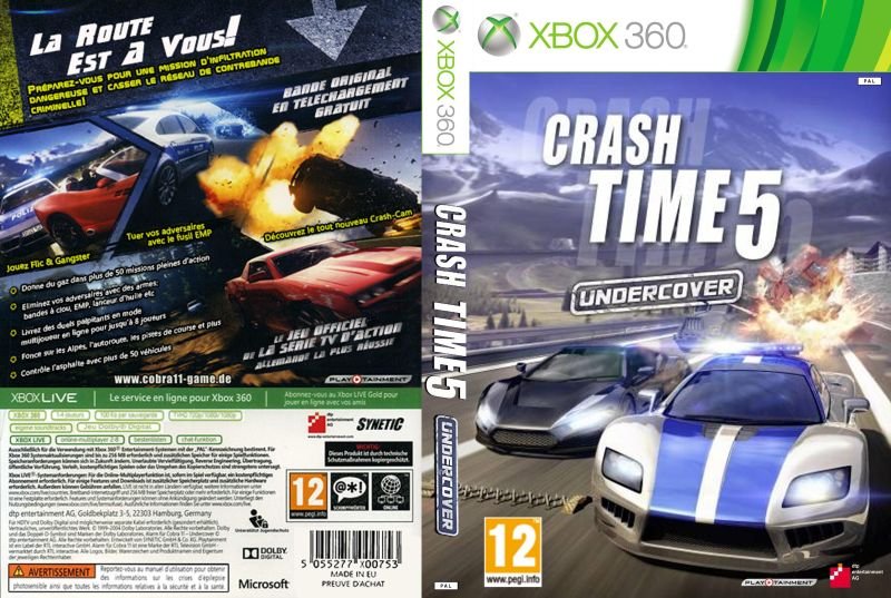 Jeu crash time 5 : undercover