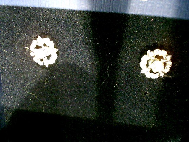 Boucle d'oreille crystal