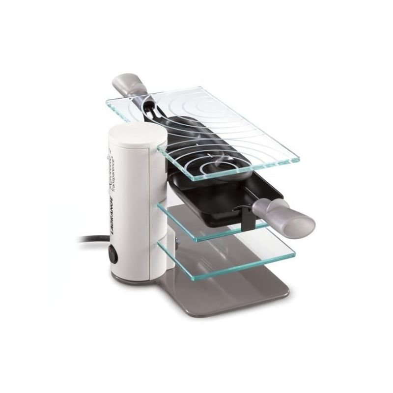 Raclette 2 personnes transparence