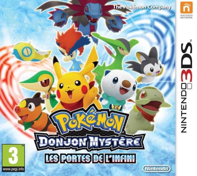 Jeu pokemon donjon mystere : les portes de l'infini