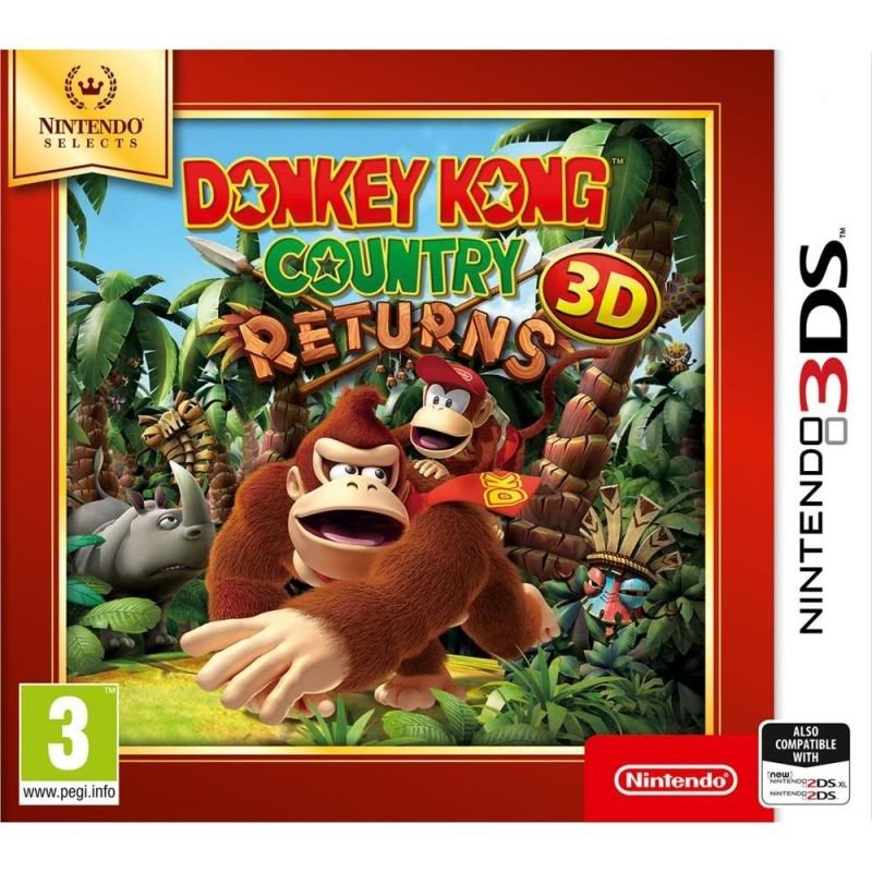 Jeu donkey kong country returns 3d