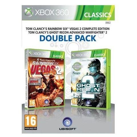 Jeu double pack : rainbow six vegas 2 + ghost recon advanced warfighter 2
