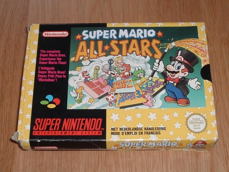 Jeu super mario all-stars
