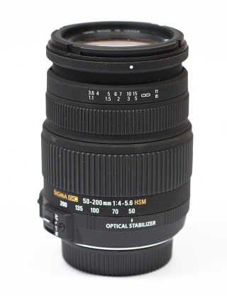 Objectif reflex 55-200mm 1:4-5.6 dc