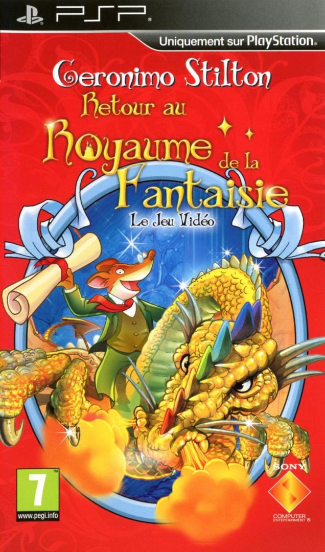 Jeu geronimo stilton : retour au royaume de la fantaisie