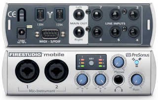 Carte son externe firestudio mobile